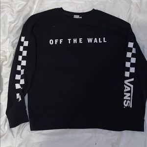 checkered vans pull over.